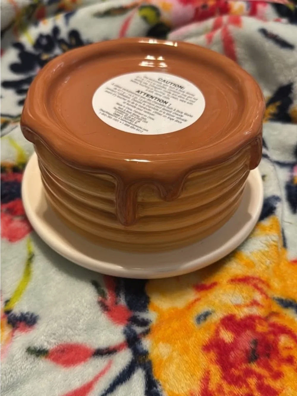 Bath and body works pancakes candle holder